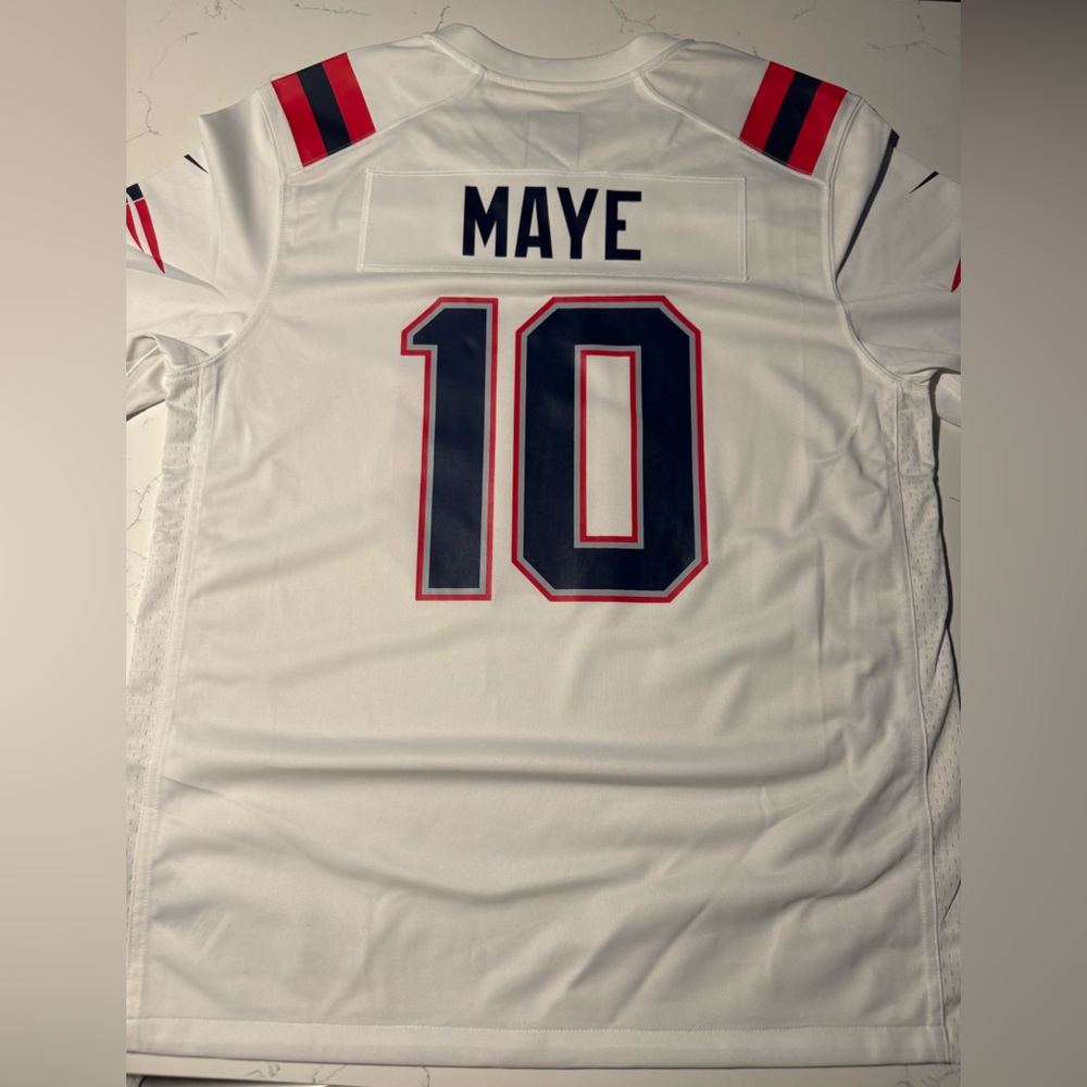 Drake Maye New England Patriots Jersey
